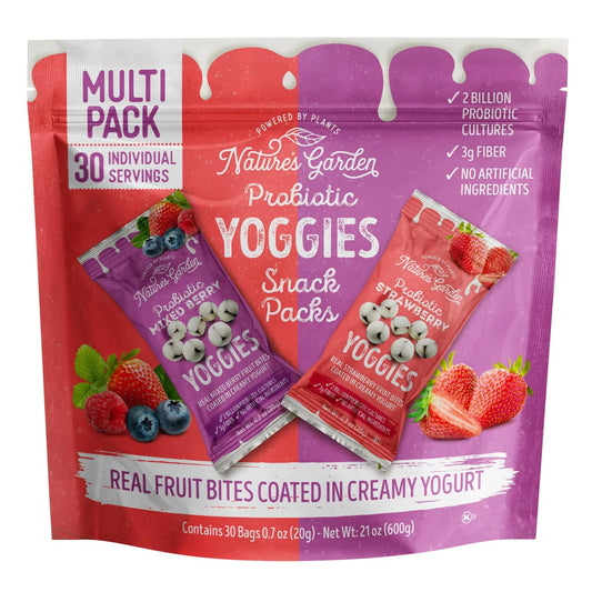 Yoggies Multipack 30pcs Mixed berries/Strawberry