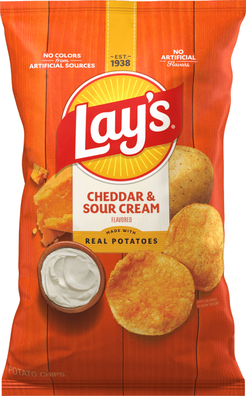 Lays Cheddar & Sour Cream 219gr