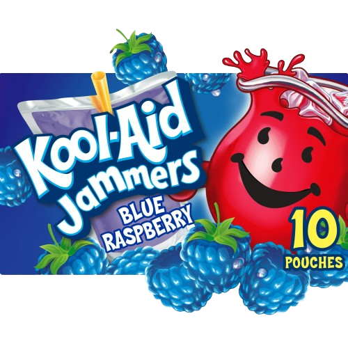 Kool-Aid Jammers Blue Raspberry 10 pouches
