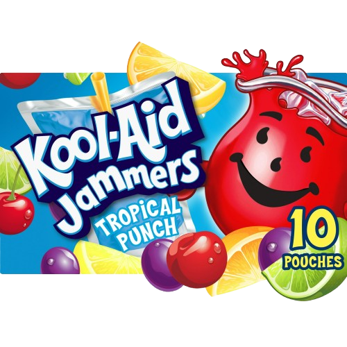 Kool-Aid Jammers Tropical Punch 10 pouches