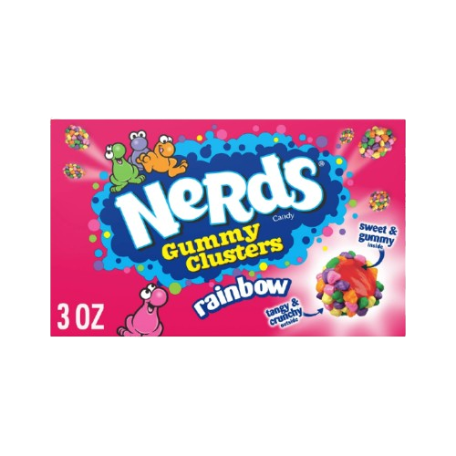 Nerds Gummy Clusters Rainbow 85gr