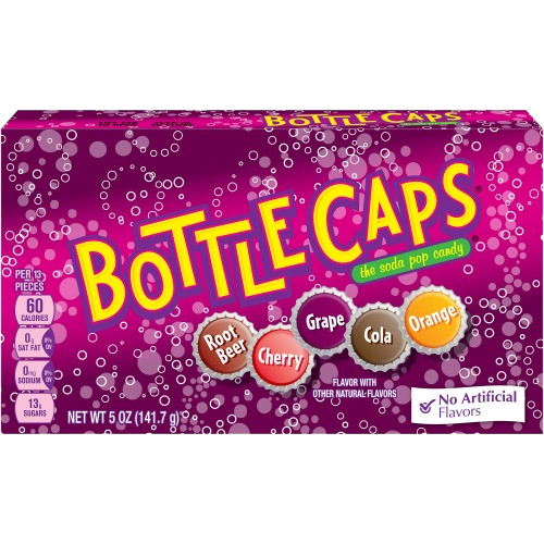 Bottle Caps Soda Pop Candy 142gr