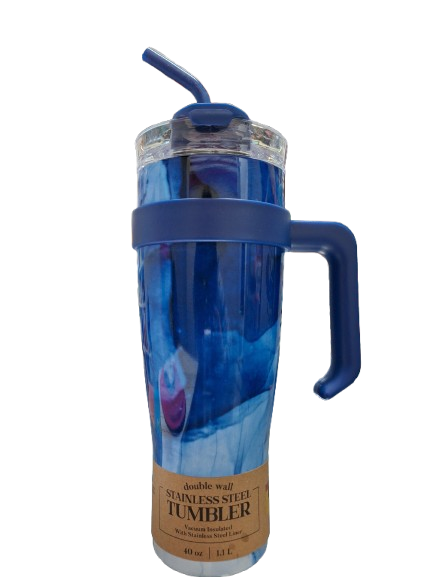 Stainless Steel Tumbler Blue 40oz