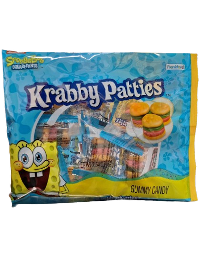 Krabby Patties Gummy Candy 72gr
