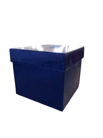 Caja de Regalo Holográfica Chica Azul