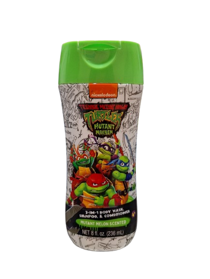 Shampoo 3-en-1 Tortugas Ninja 236ml