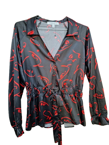 Blusa de Seda Sweet Rain Talla M