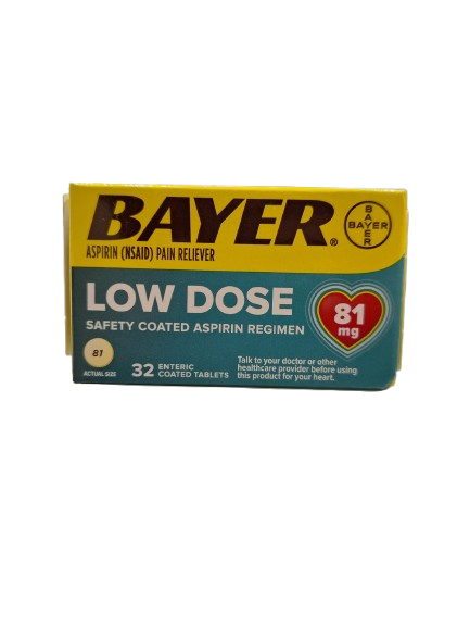 Aspirina Bayer 81mg 32pzs