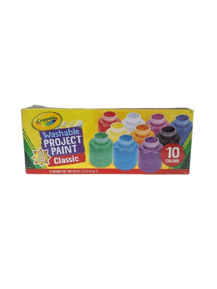Crayola Pintura Lavable 10pzs