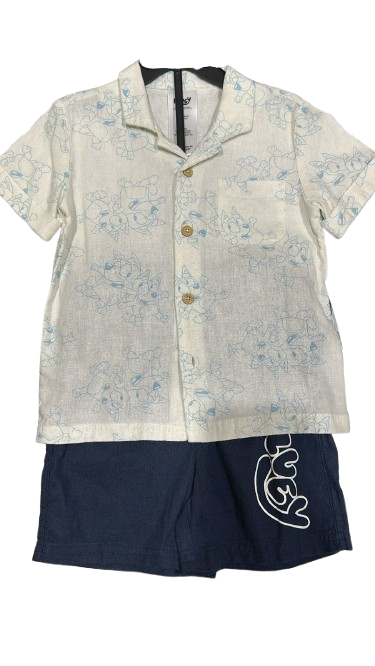 Conjunto Shor Azul Bluey Talla 3