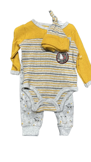 Pañalero Dapper Dude Amarillo Talla 3-6M