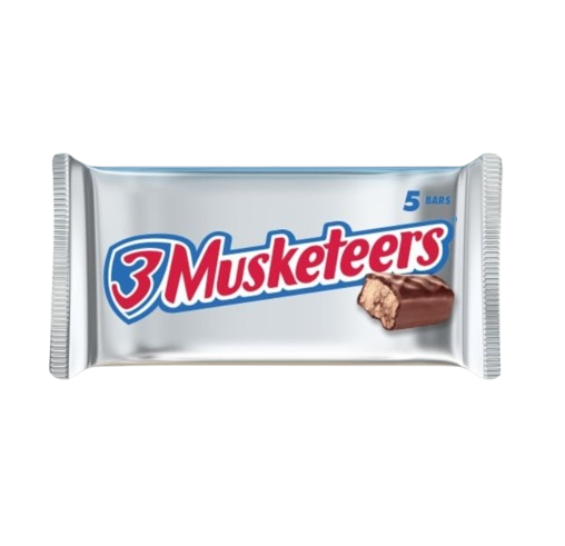 3Musketeers 5 Snack Size Bars 65gr
